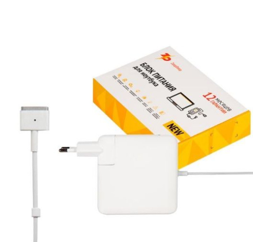Блок питания (зарядка) ZeepDeep для ноутбука Apple MacBook Air A1436, A1465, A1466, 45Вт, Magsafe 2 14.85В, 3.05A, б.у.