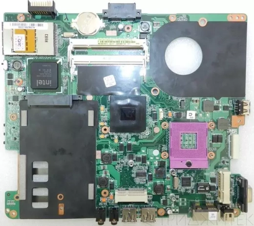 Материнская плата для ноутбука Asus F80L, б.у.