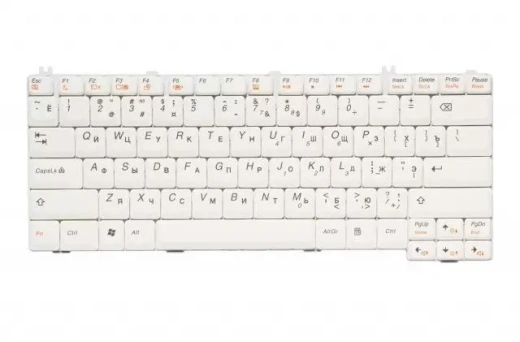 Клавиатура для Lenovo Ideapad Y330/Y430/U330 RU, White