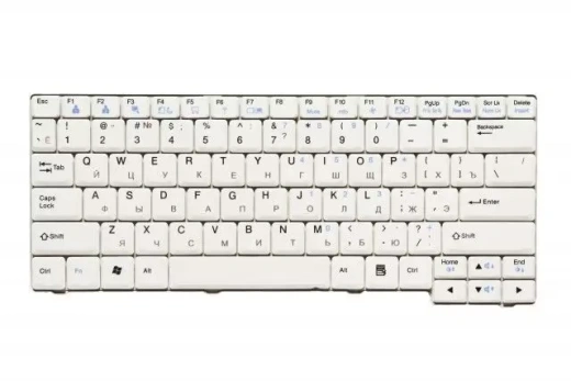 Клавиатура для LG E200/E210/E300/E310/ED310 RU, White