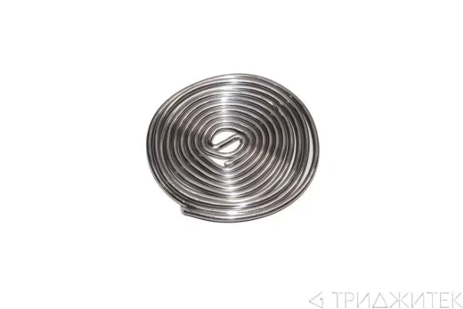 Припой-спираль ПОС-61 диаметр 2 мм без канифоли, 10 г