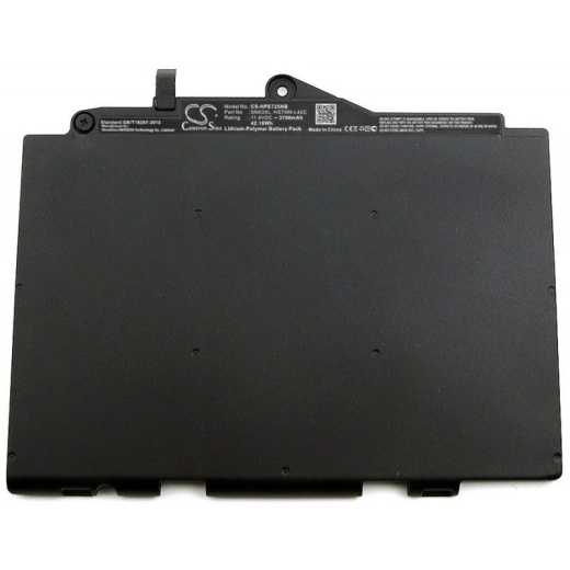 Аккумулятор CameronSino CS-HPE725NB для ноутбука HP EliteBook 725 G3, 11.4В, 3700 мАч, 42.18 Вт, Li-Polymer, черный