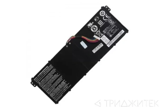 Аккумулятор для ноутбука Acer Aspire E3-111, Chromebook 11 C730, Acer TravelMate B115-M, B115-MP, P236-M, Gateway NE511, NE512, 15.2 В, 3000 мАч