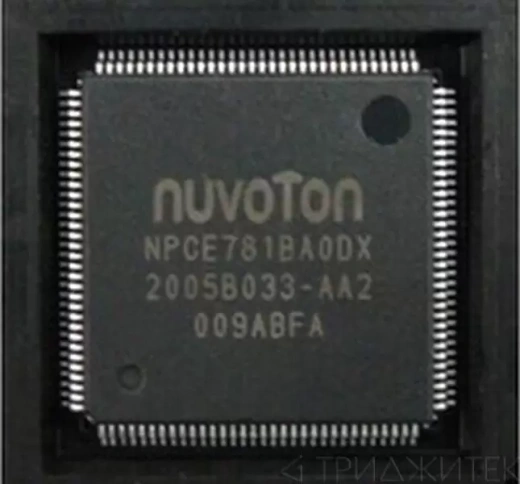 Мультиконтроллер NPCE781BA0DX NPCE781BAODX