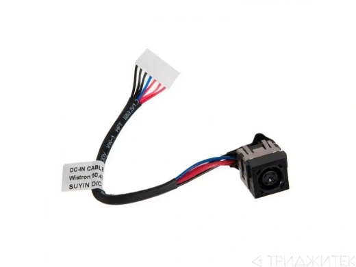 Разъем питания для ноутбука Dell Inspiron N5040, M5040, N5050 с кабелем