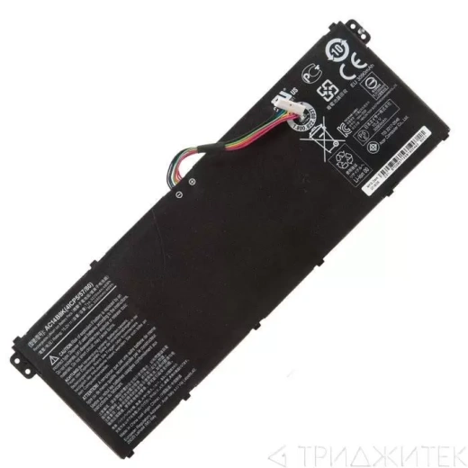 Аккумулятор (акб, батарея) AC14B8K для ноутбука Acer Aspire E3-111 15.2 В, 3000 мАч