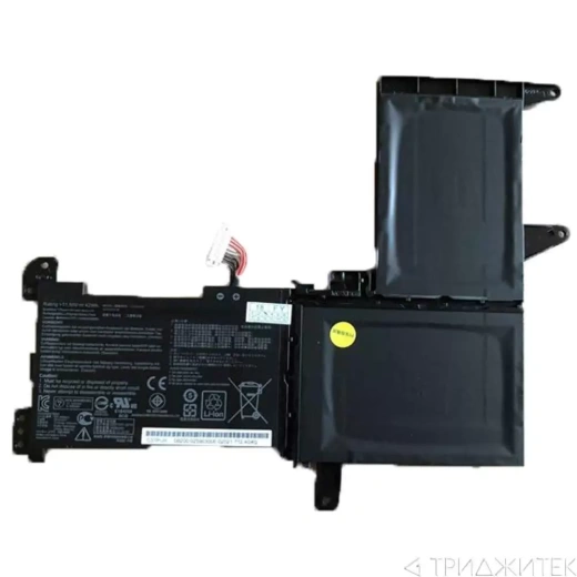 Аккумулятор (акб, батарея) B31N1637 для ноутбукa Asus S510UQ X510UR 11.4 В, 4850 мАч (оригинал)