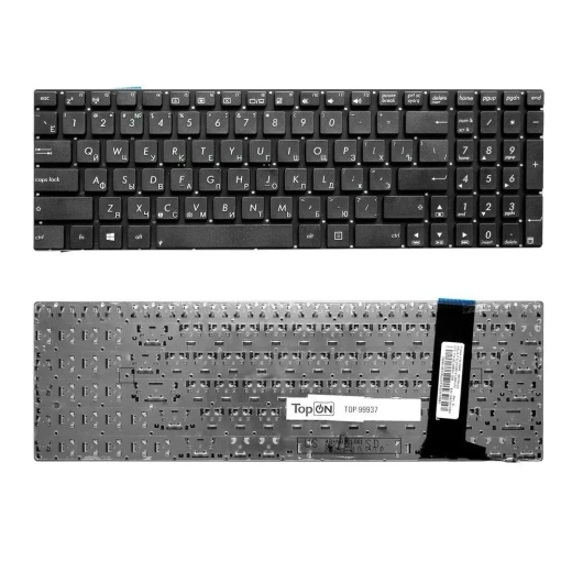 Клавиатура для ноутбука Asus N56, N56V, N76, N76V ( Г- образный Enter )