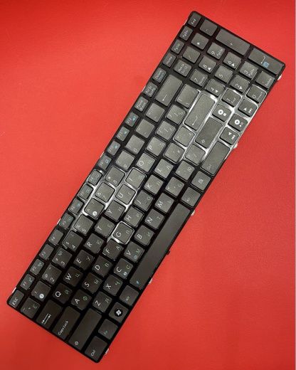 Клавиатура для ноутбука Asus K52, K53, G73, A52, G60, черная с рамкой