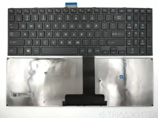 Клавиатура для ноутбука Toshiba Satellite A50-C черная