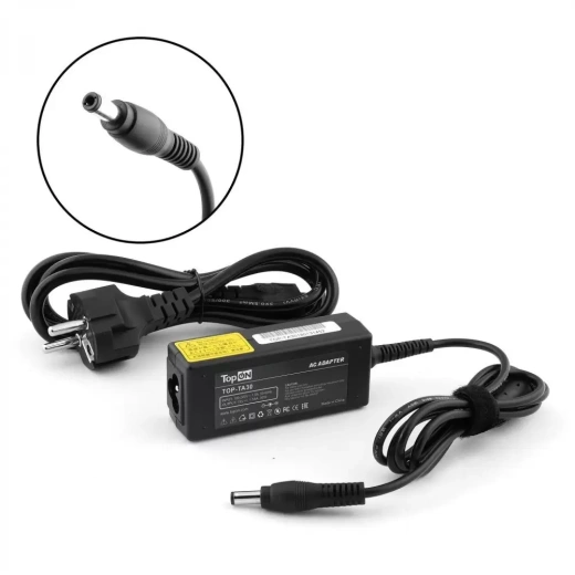Блок питания (зарядное) TopON TOP-TA30 для ноутбуков Toshiba 19 В, 1.58 А, 5.5x2.5