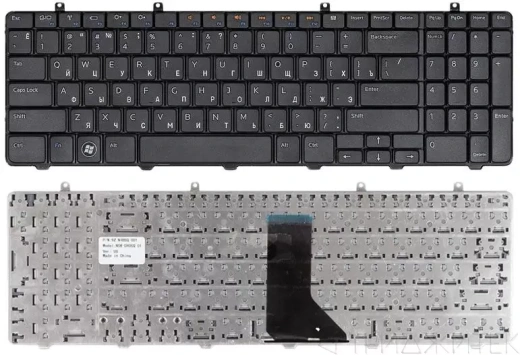 Клавиатура для ноутбука Dell Inspiron 1564, черная