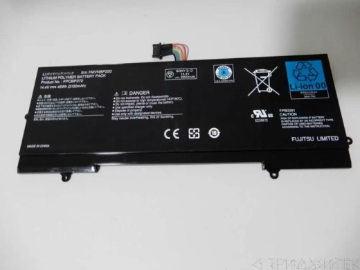 Аккумулятор (акб, батарея) FMVNBP220 для ноутбукa Fujitsu-Siemens Lifebook u772 14.4 В, 3150 мАч