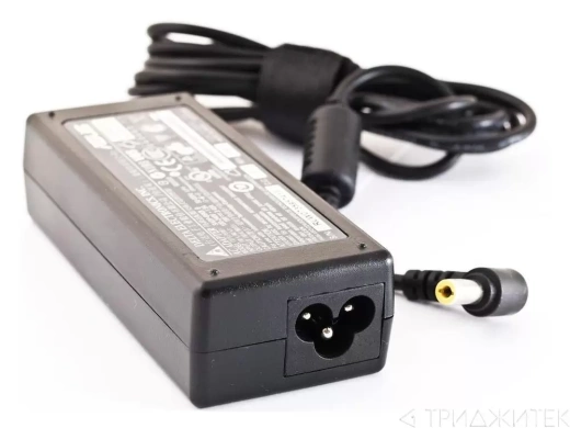 Блок питания (зарядное) для ноутбука Toshiba C650, C660, C660D, L730 19 В, 3.42 А, 65 Вт, 5.5x2.5