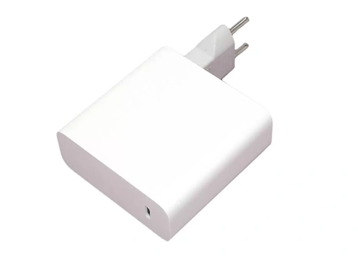 Блок питания (сетевой адаптер) для ноутбуков Xiaomi 90W Type-C, квадрат, белый (оригинал)