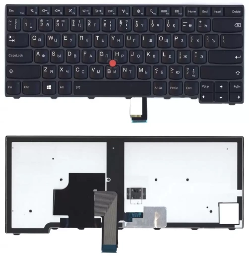 Клавиатура для ноутбука Lenovo ThinkPad T440, T440P, T440S с подсветкой