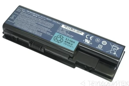 Аккумулятор для ноутбука Acer Aspire 5310, 5315, 5520, 5710, 5920, 6920, 7330, 7720, 8730, 8920, (AS07BX2), 4400 мАч, 14.4B