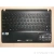 Клавиатура для ноутбука Asus EEEPC 1025 черная, с верхней панелью