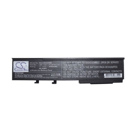 Аккумулятор CameronSino CS-LVE420NB для ноутбука Lenovo 420, 420A, 11.1В, 4400 мАч, 48.84 Вт, Li-ion, черный