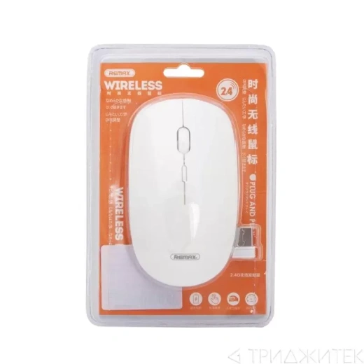 Компьютерная мышь беспроводная 2,4 Ггц REMAX G20 Wireless Mouse (белая)