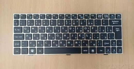 Клавиатура для ноутбука MSI U135 U160, черная