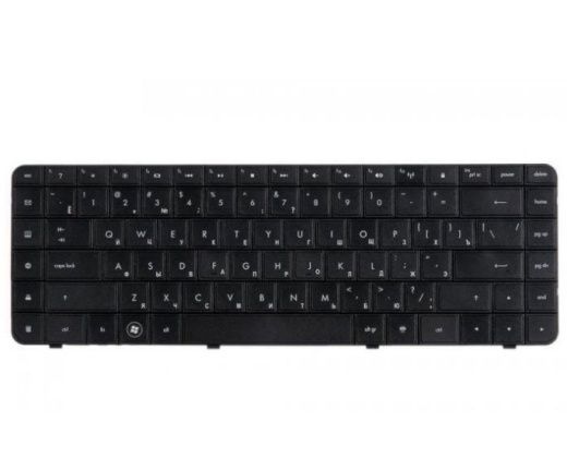 Клавиатура для HP G56, G62, для Compaq Presario CQ56, CQ62 595199-001 Black, гор. Enter, б.у.