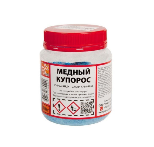Медный купорос банка ПЭ - 0.35 кг