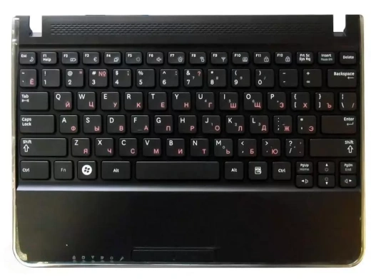 Клавиатура для ноутбука Samsung N210, N220 top panel
