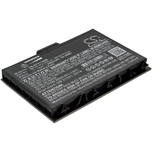 Аккумулятор CameronSino CS-GTV110NB для ноутбука Getac V110, 11.1В, 2000 мАч, 22.2 Вт, Li-ion, черный