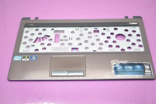 Верхняя часть корпуса (палмрест) для ноутбука Asus K70, б.у.