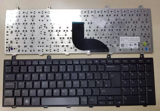 Клавиатура для ноутбука Dell Studio 1745, 1747, 1749, XPS 17 L701X черная, глянцевая