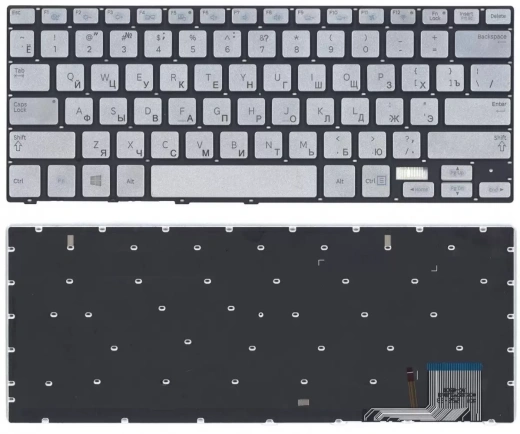 Клавиатура для ноутбука Samsung 740U3E, NP740U3E silver