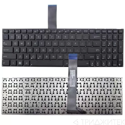 Клавиатура для ноутбука Asus S550 чёрная