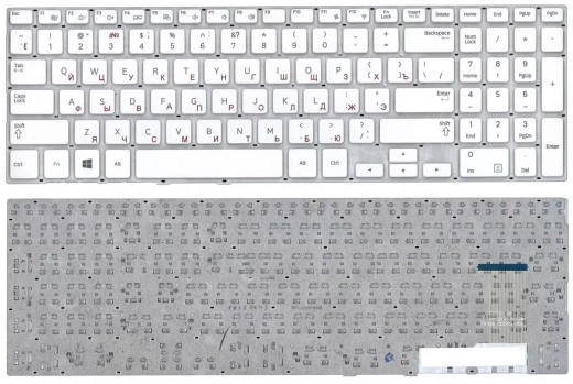 Клавиатура для ноутбука Samsung 370R4E, 370R4E-S01, 370R5E 15.6"