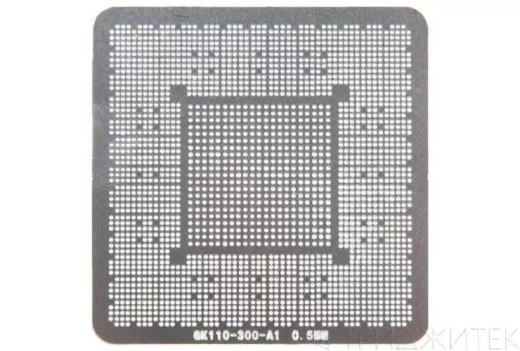 Трафарет BGA для GK110-300-A1, по размеру чипа