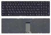 Клавиатура для ноутбука Lenovo IdeaPad B5400, M5400 чёрная без рамки