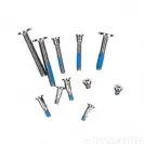Набор винтов PH00 - нижняя часть корпуса для ноутбука Apple MacBook 13 A1181, Mid 2006 - Mid 2009 (11 шт.)