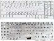 Клавиатура для ноутбука LG R500, белая
