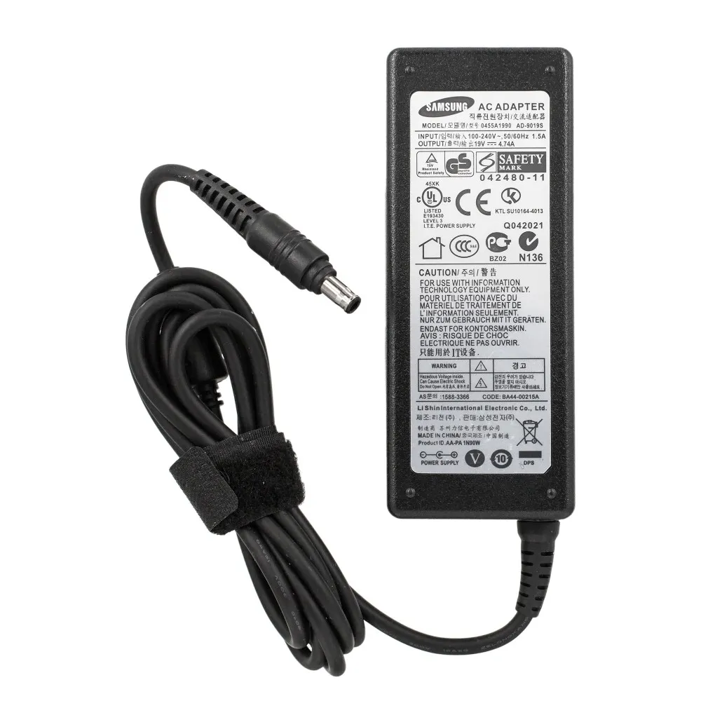 Блок питания Samsung 19V 4.74A 5.0x3.0 (90W)