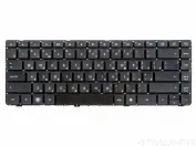 Клавиатура для ноутбука HP ProBook 4330s, 4331s, 4430s, 4431s, 4435s, 4436s, черная без рамки, горизонтальный Enter