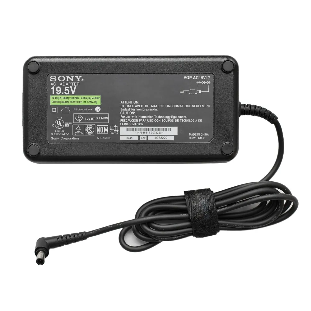 Блок питания Sony 19.5V 7.7A 6.5x4.4 (150W)