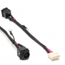 Разъем питания PJ412 для ноутбука Sony Vaio VPC-EH, VPC-EJ Series. 6.5x4.4 mm с иглой. С кабелем 12 см