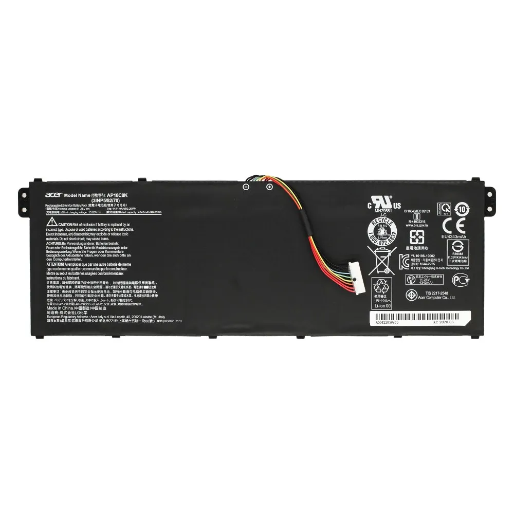 Купить Аккумулятор для Acer Aspire A515-56 в Минске, цена