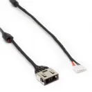 Разъем питания PJ578 для ноутбука Lenovo IdeaPad G50-70, G50-80, G50-90 Series. 11x4.5 mm с иглой. C кабелем 23 см