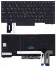 Клавиатура для ноутбука Lenovo ThinkPad E480, E485 черная