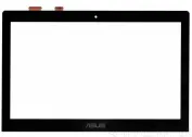 Тачскрин (сенсорное стекло) для ноутбука Asus S300 чёрный, 13.3"
