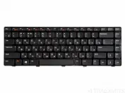 Клавиатура для ноутбука Dell Vostro 1540, 3350, 3450, 3550, 3555, 5520, 7520, V131, Inspiron 14R, M4040, M4110, M5040, M5050, M5040, N4110, N4050, N5040, N5050, L502X, черная, с подсветкой, горизонтальный Enter
