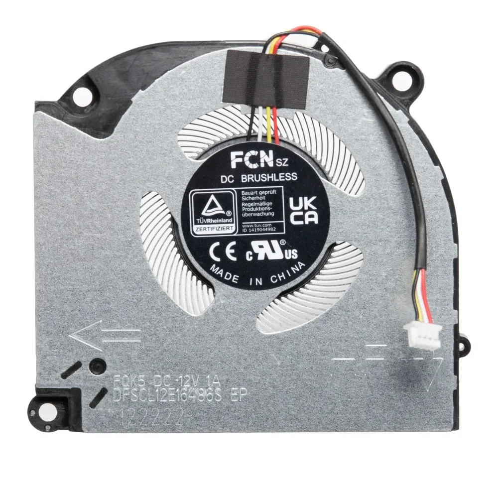 Кулер FCN DFSCL12E16486S-FQK5 для Hasee, Gigabyte