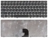 Клавиатура для ноутбука Lenovo IdeaPad Z360, Z460 RU, Silver Frame, Key Series
