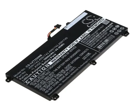 Аккумулятор CameronSino CS-LVT550NB для ноутбука Lenovo ThinkPad T550, ThinkPad T550 15.5", 11.4В, 3900 мАч, 44.46 Вт, Li-Polymer, черный